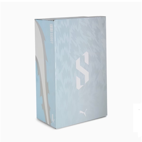 Size 5.5-Puma Scott 1 Grey Ice Jr Silver Mist-gray Fog - Picture 4 of 12